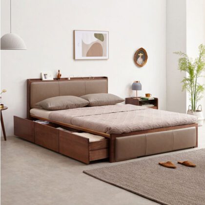 giường ngủ gỗ công nghiệp đóng sẵn đẹp giá rẻ tphcm